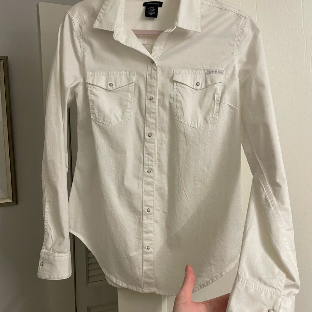 Vintage Calvin Klein Jeans Collared Shirt